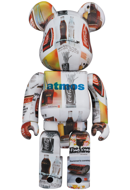 BE@RBRICK atmos × Coca-Cola 1000％