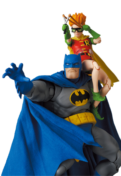 MEDICOM TOY - MAFEX BATMAN BLUE Ver. & ROBIN（The Dark Knight