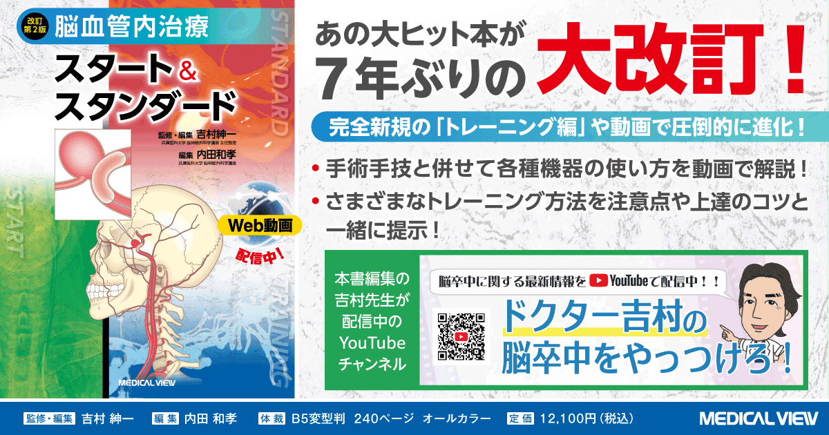 メジカルビュー社｜脳神経外科｜脳血管内治療スタート＆スタンダード