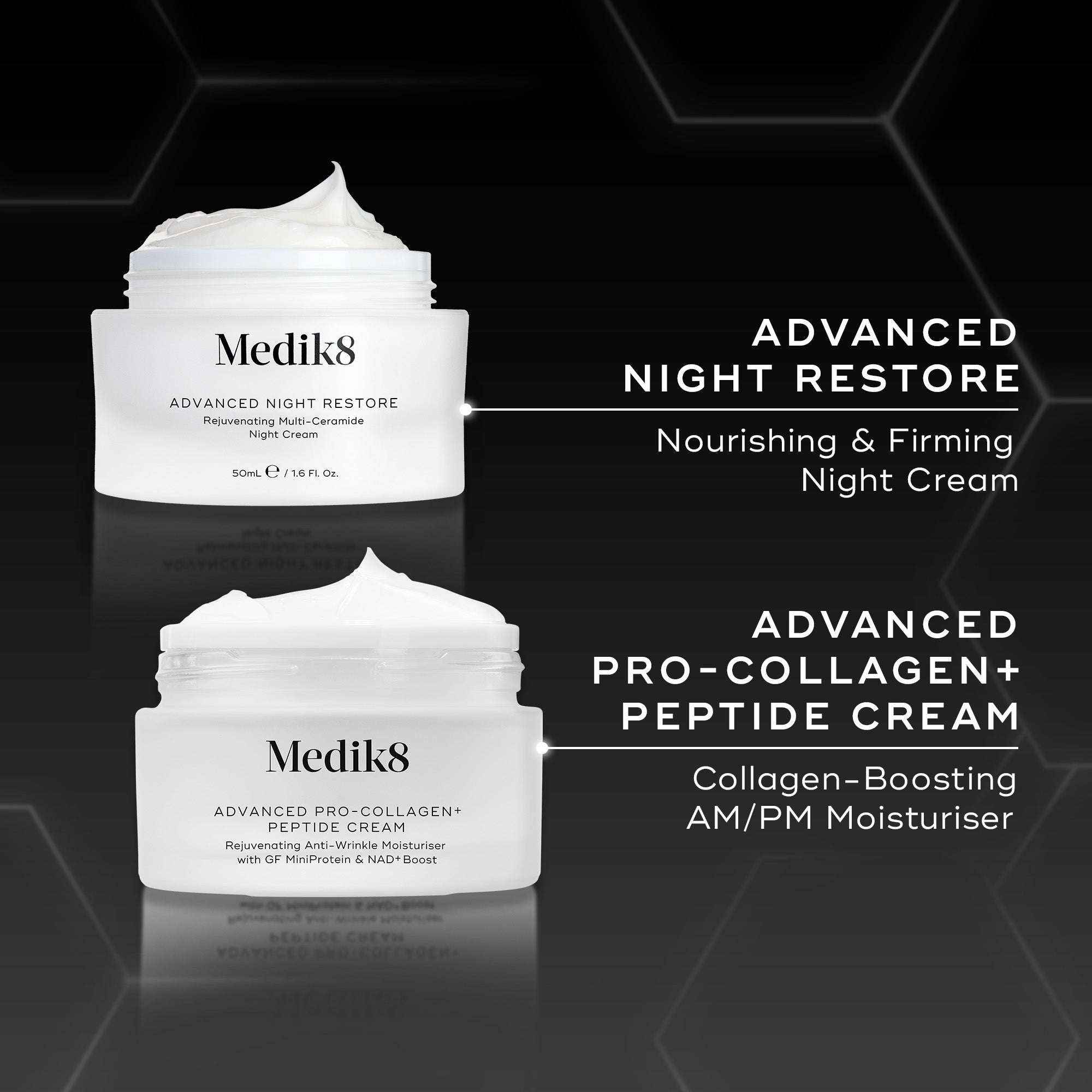 Advanced Pro-Collagen+ Peptide Cream – Medik8