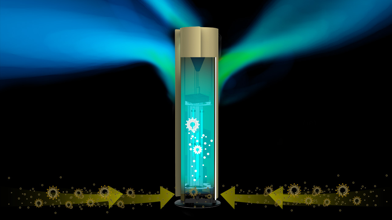 MEDIUV | UVライト空気除菌機