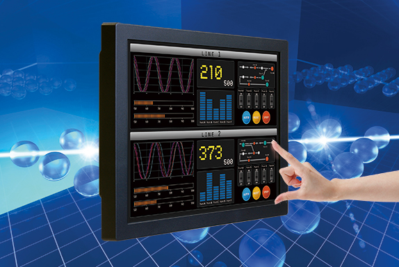 15型タッチパネルモニター TSD-AT1520-CB/CW｜タッチパネルモニターTSD