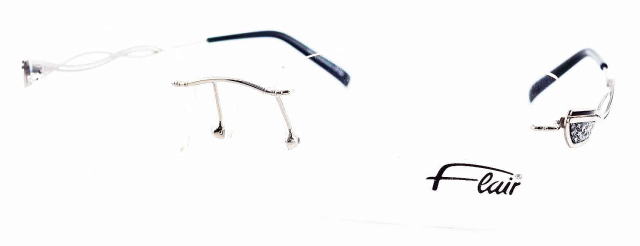 ふちなしメガネレディースFlairフレアー528-625/正規販売店JR大府駅前