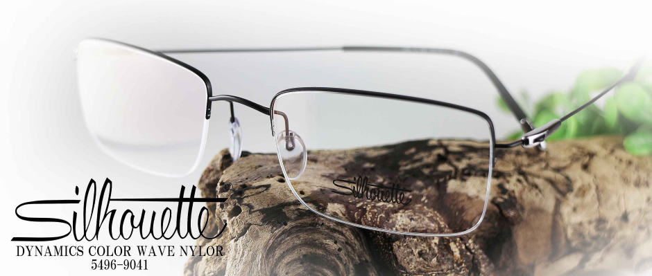 メガネハーフリムシルエット5496-9041/正規販売店全国対応JR大府駅前