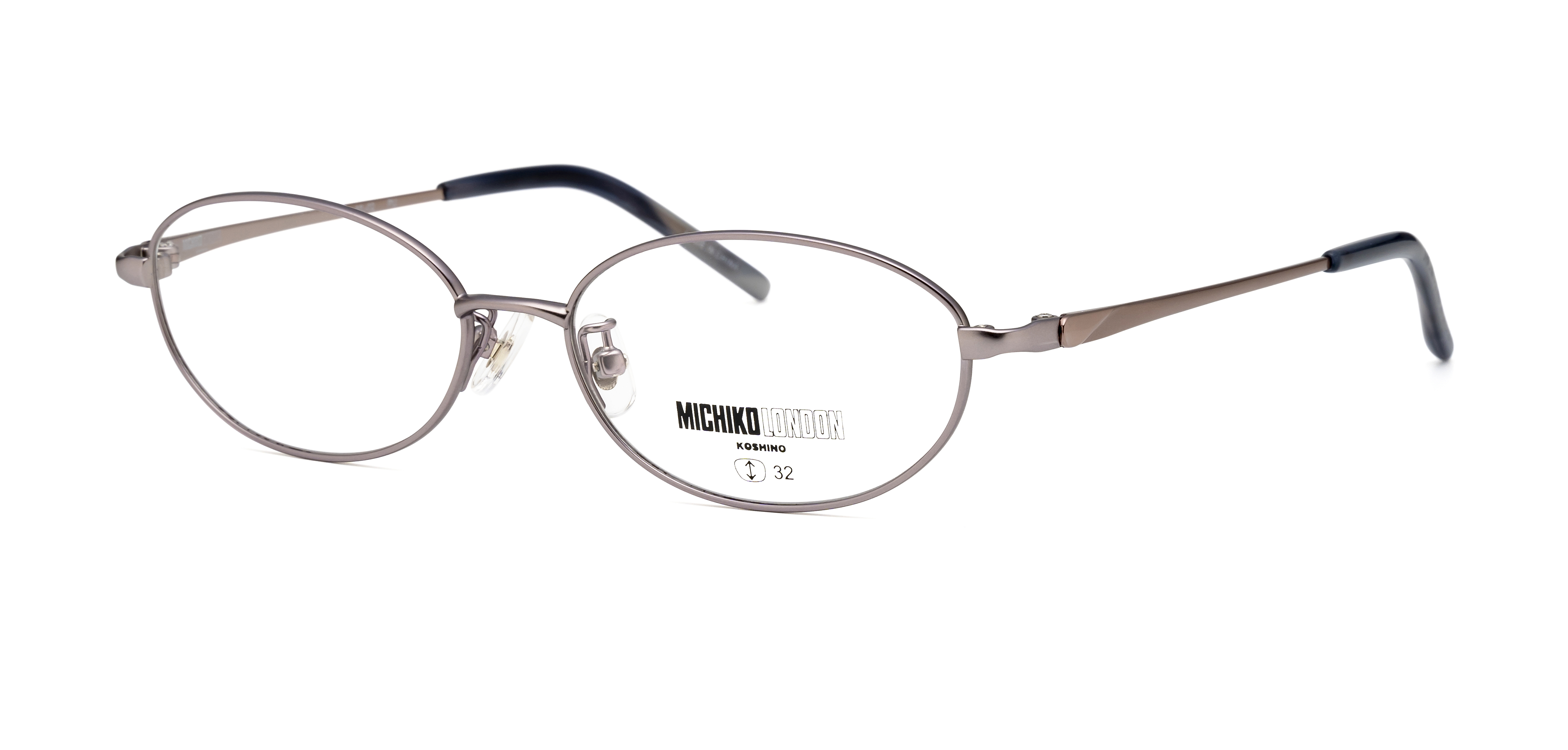 WEB限定SALE]MICHIKO LONDON ML-02(52 ﾊﾟｰﾌﾟﾙ): メガネフレーム｜眼鏡