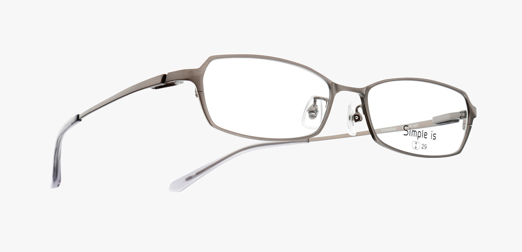 Simple is Smp-06(53 ｸﾞﾚｰ): メガネフレーム｜眼鏡市場【公式】(メガネ