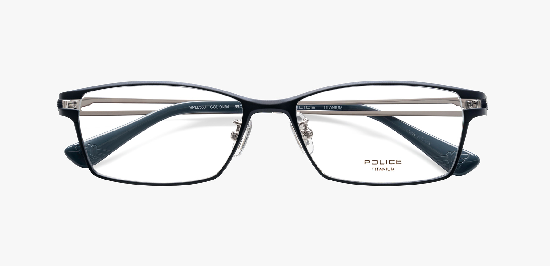 POLICE VPLL58J(55 ﾈｲﾋﾞｰﾏｯﾄ): メガネフレーム｜眼鏡市場【公式