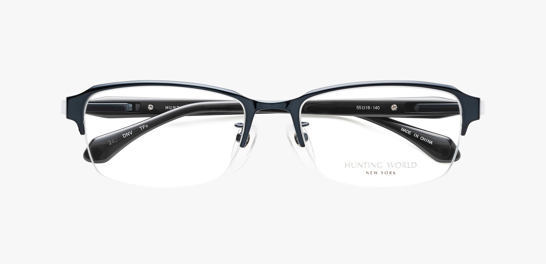 ﾊﾝﾃｨﾝｸﾞﾜｰﾙﾄﾞ HTW-025(55 ﾀﾞｰｸﾈｲﾋﾞｰ): メガネフレーム｜眼鏡市場【公式