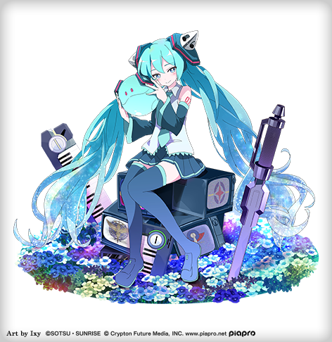 ガンダム45周年×初音ミク メガハウスフィギュア情報｜メガホビ MEGA