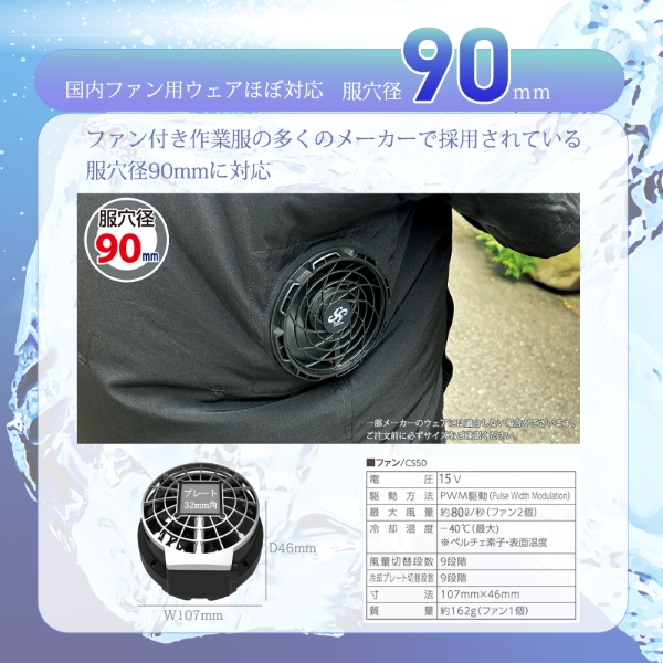 Cross-fan Ex40 セット Cross-fan(クロスファン)EX40 スターターキット