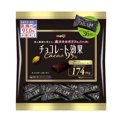 チョコレート効果 カカオ95％大袋 180g | チョコレート | 株式会社