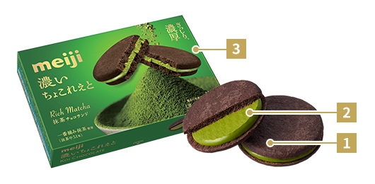 濃いちょこれえと抹茶チョコサンド | Welcome to Japan | 株式会社