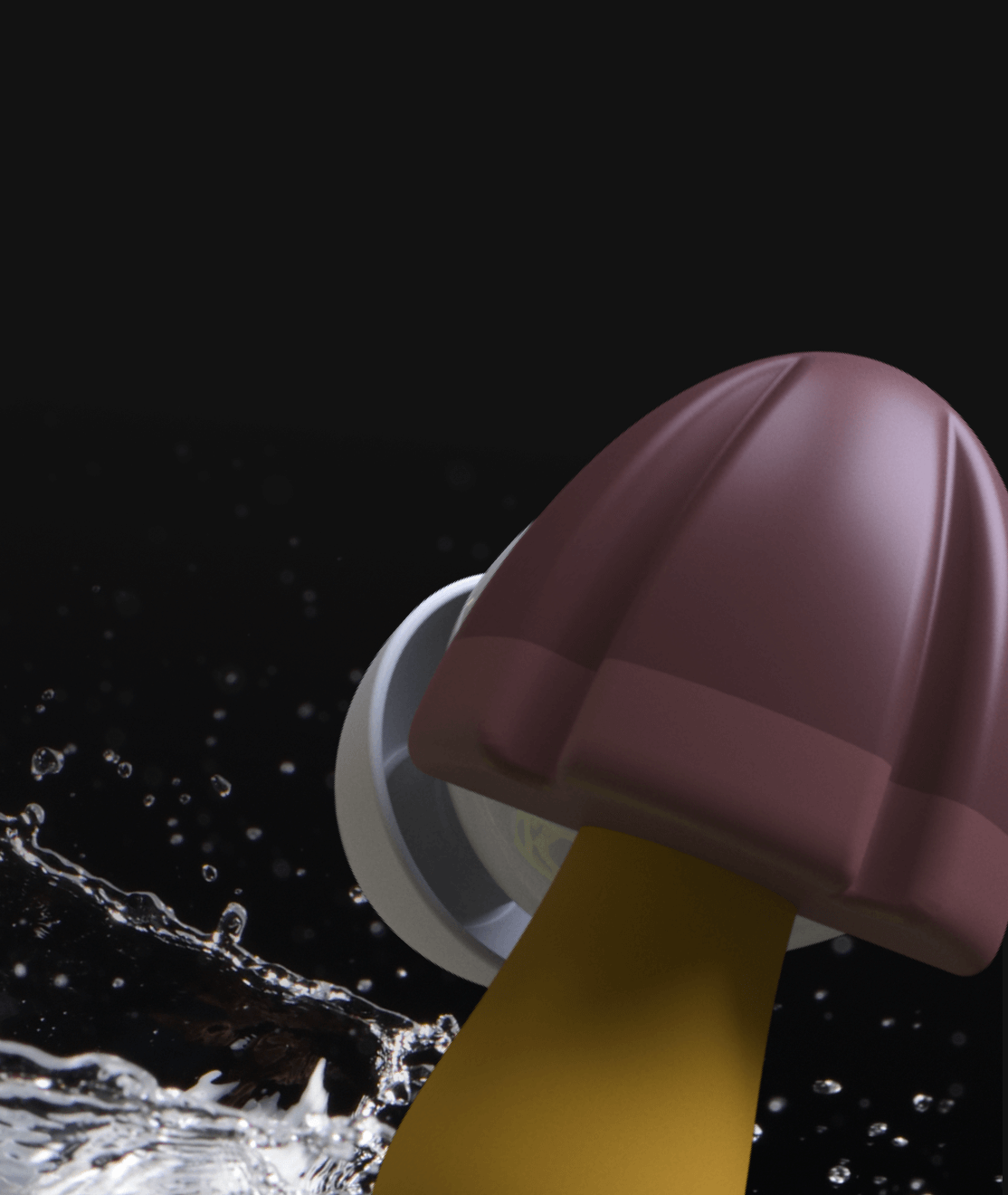 きのこの山ワイヤレスイヤホン|きのこの山・たけのこの里|株式会社