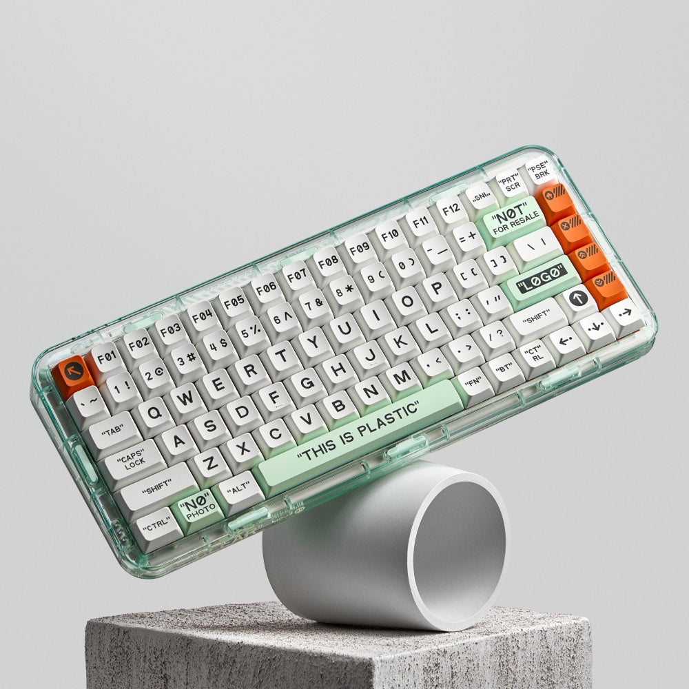 MOJO84 Plastic See-Through Keyboard | MelGeek