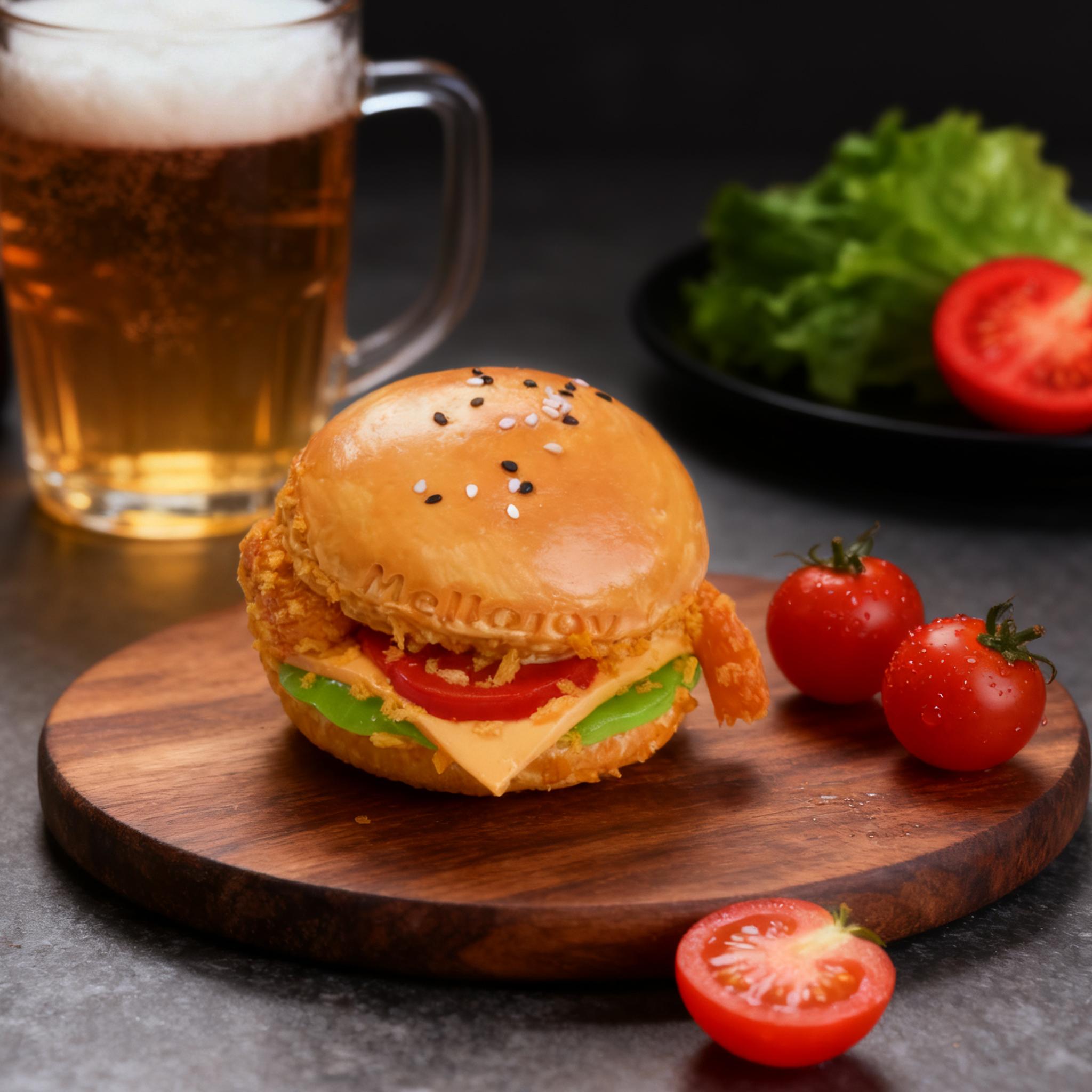 Mellojoy - キングオブバーガースクィーズシリーズ ストレス解消グッズ