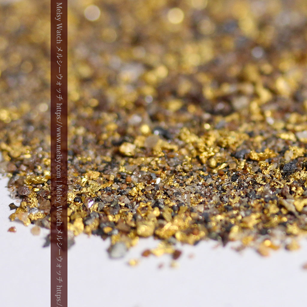 4.53gの採掘家の集めた小さな粗選別の砂金・自然金 - 自然金と金塊販売