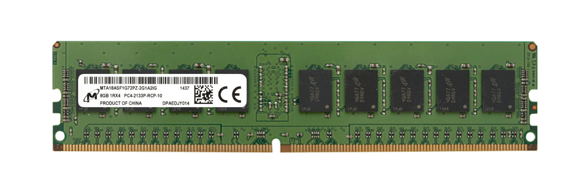 MTA18ASF1G72PZ-2G1A2IG Micron 8GB DDR4 PC17000 Memory