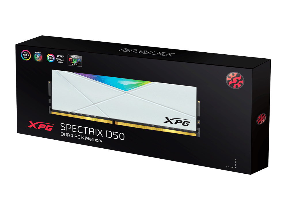 16GB AData XPG Spectrix D50 RGB DDR4 4133MHz PC4-33000 CL19 Single