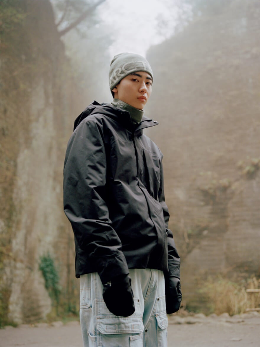 アークテリクスのサーミー インサレーテッド ジャケット×豊田裕大