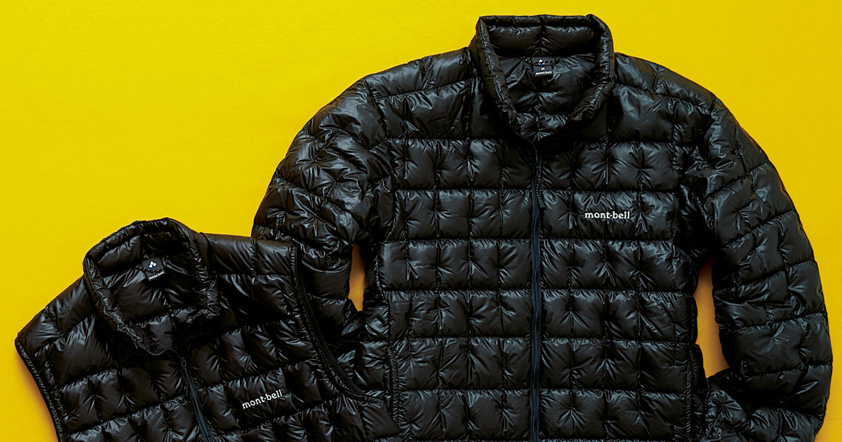 モンベル「プラズマ1000」ダウンジャケット＆ベストのフィルパワー数