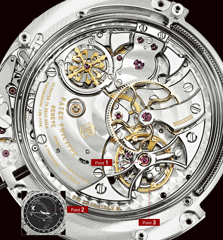 パテック フィリップが誇る芸術時計「スカイムーン・トゥールビヨン