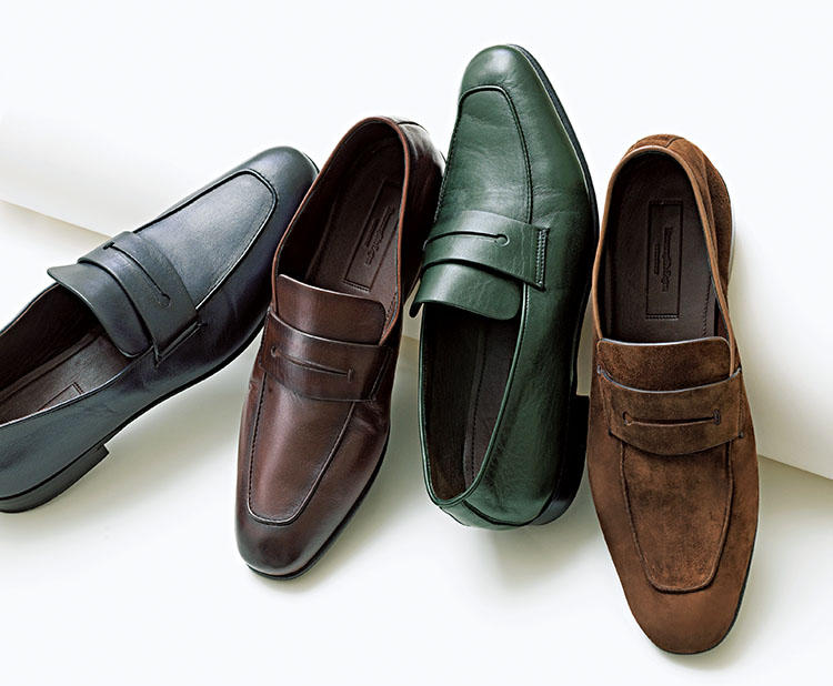 新感覚の柔らかさ！ エルメネジルド ゼニアの 「アゾラ」ローファー