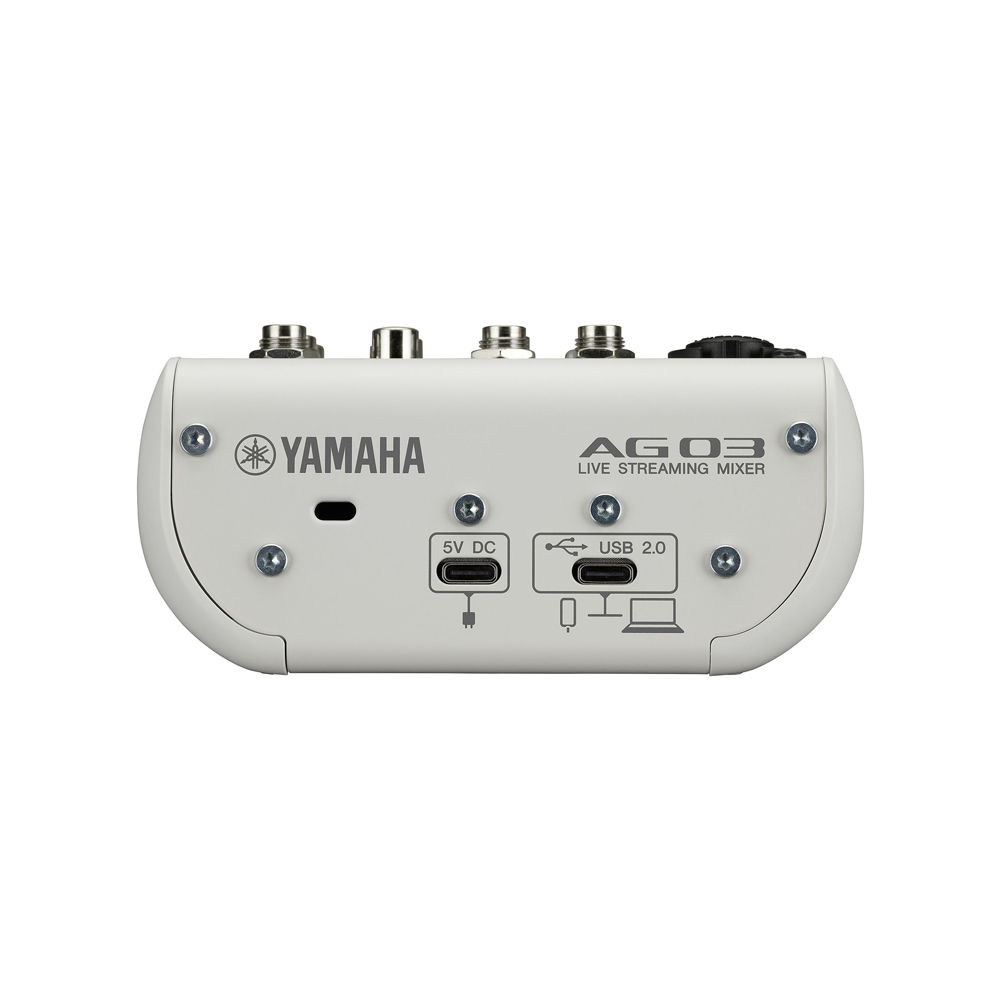 YAMAHA WEBキャスティングミキサー AG03 (ステージ・ボーカルマイクの