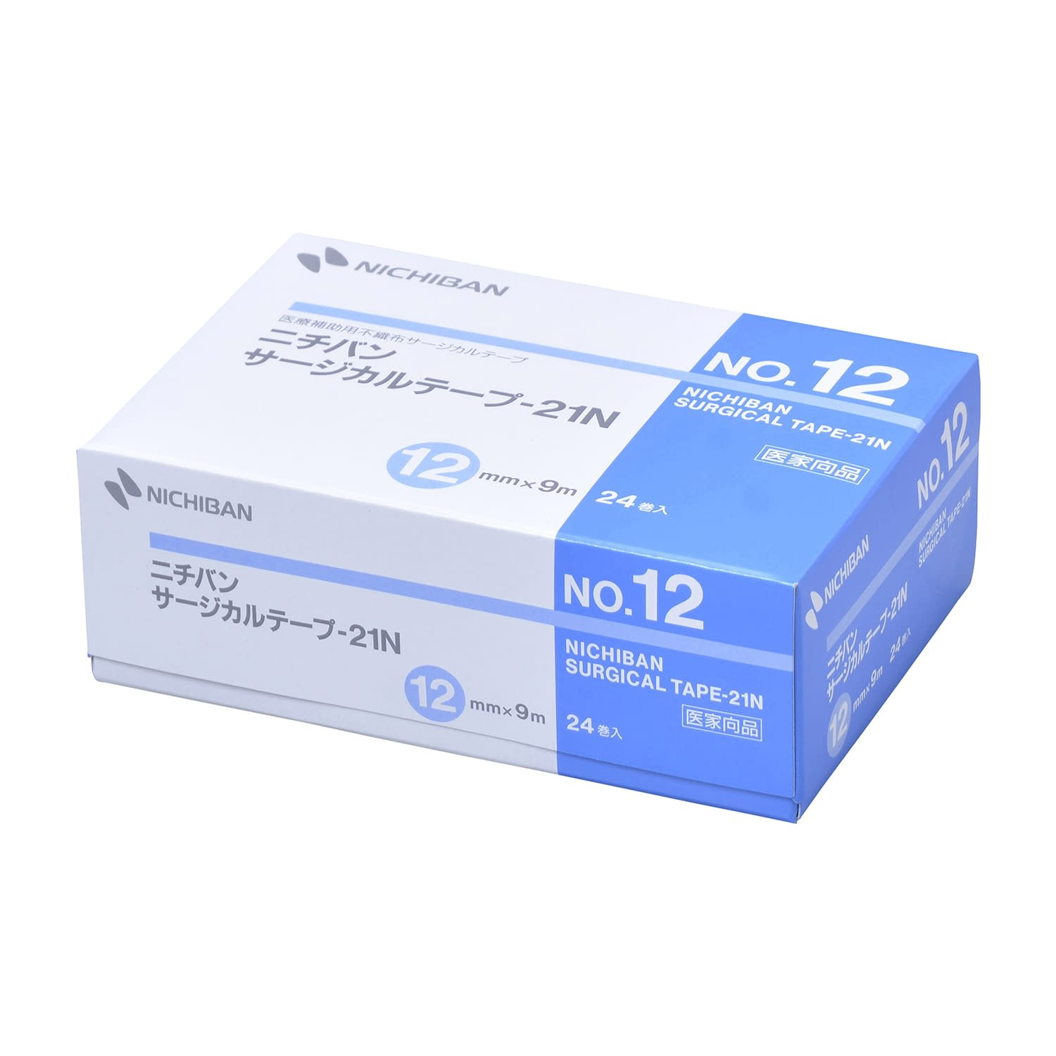 サージカルテープ21N No．12 医療用テープ 07-3360-00 ニチバン STN12