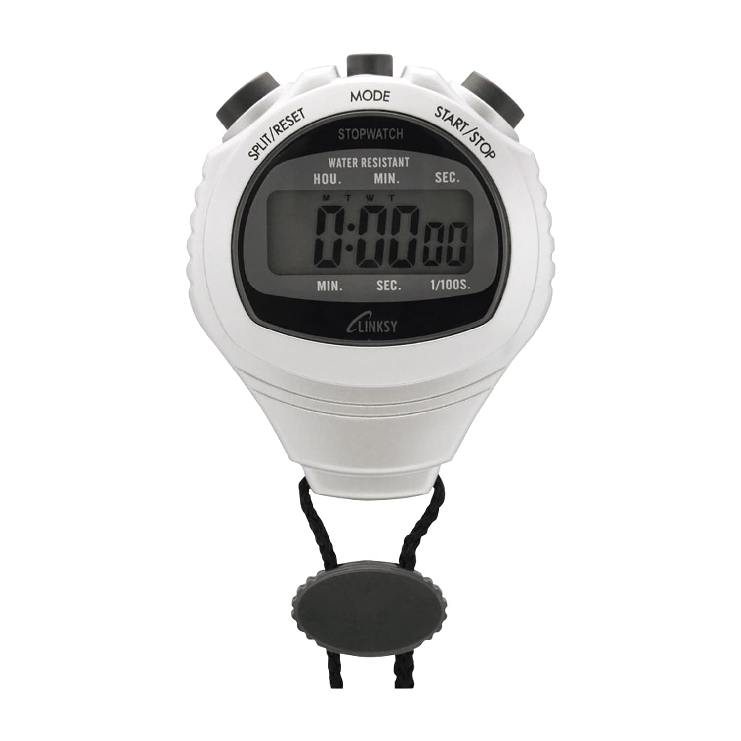 防滴 多機能ストップウォッチ 25-6016-00 LINKSY LS001B(ブラック