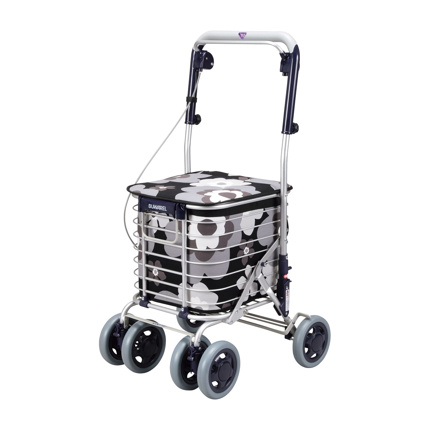 ワイヤーカート・スワレル シルバーカー 25-6984-00 ユーバ産業 AS