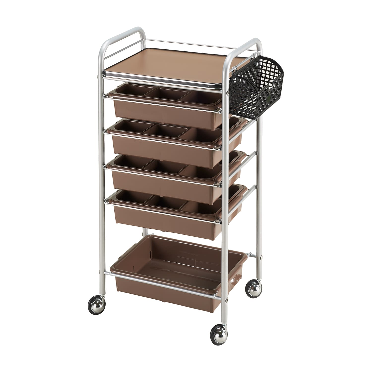 アプリワゴン(仕切りケースタイプ) 回診車 25-5850-01 マツヨシ(松吉