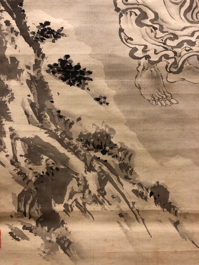 狩野永岳 出山釈迦図｜古美術・掛け軸の販売・買取・鑑定-松本松栄堂