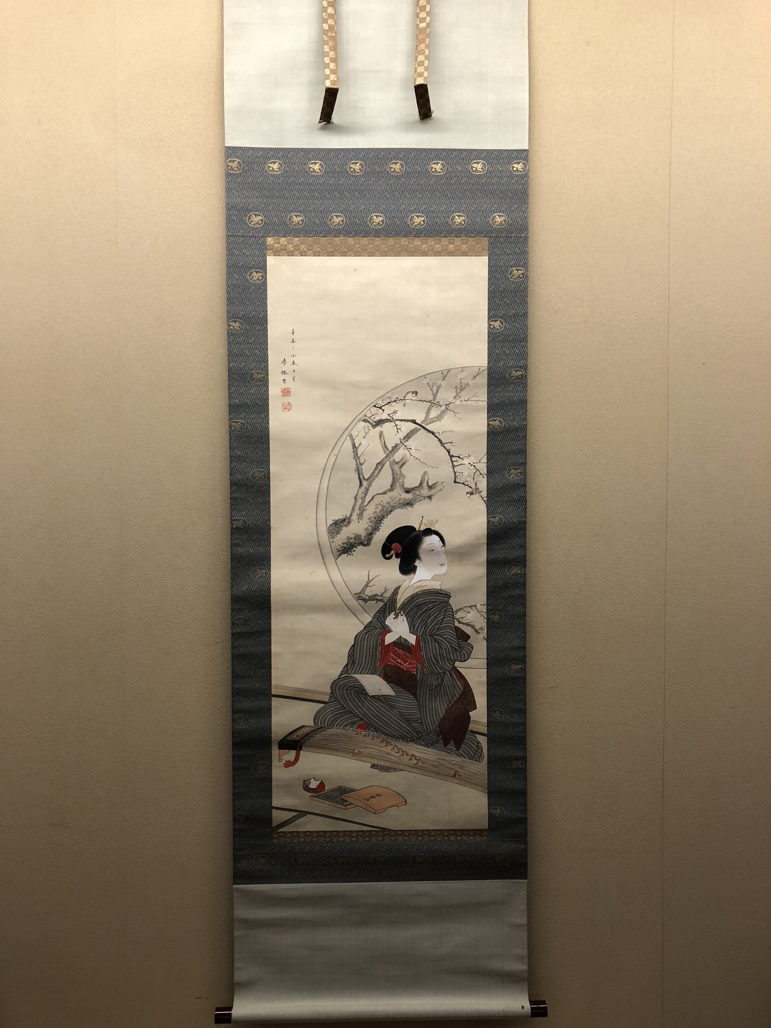 定価44万円】掛軸 絵画 吉村醇三郎 風景画 墨絵 美品 日本人画家