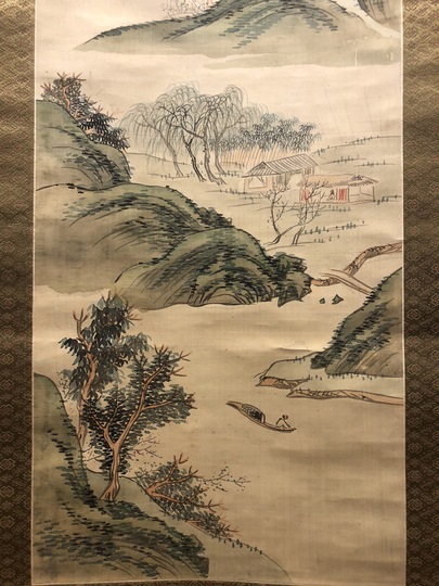 村山半牧 山水図｜古美術・掛け軸の販売・買取・鑑定-松本松栄堂