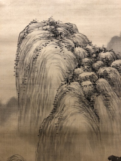 貫名海屋 梧竹幽居図｜古美術・掛け軸の販売・買取・鑑定-松本松栄堂