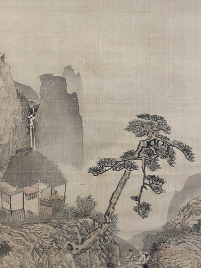 円山応挙 山水図｜古美術・掛け軸の販売・買取・鑑定-松本松栄堂