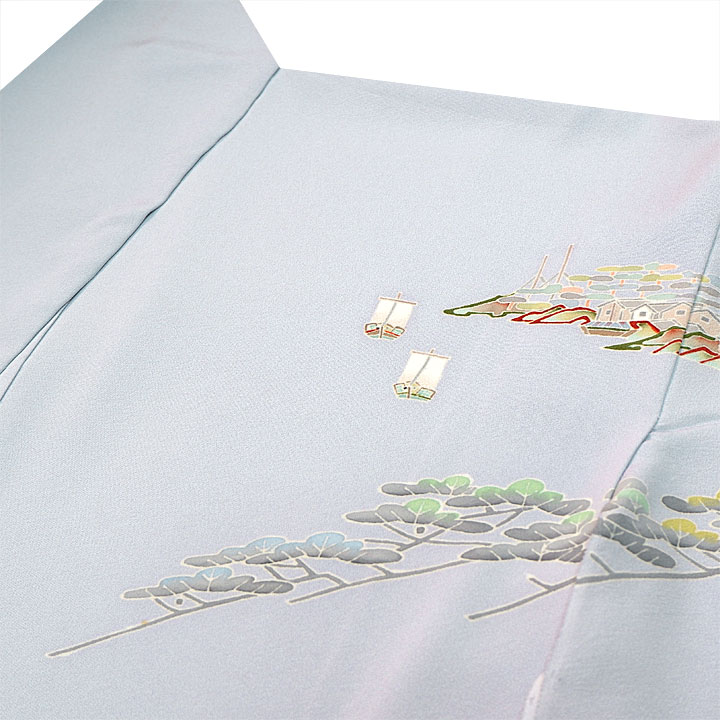 本加賀友禅 松井眞夫 特撰訪問着【東岩瀬 富山】 [241121-ho-1