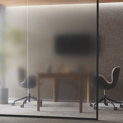 GF1862 センターグラデーション サーキュラーフロスト ガラスフィルム