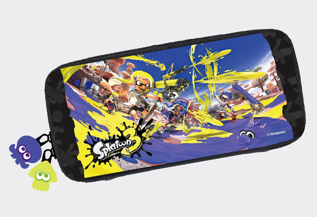 Nintendo Switch専用スマートポーチEVAスプラトゥーン3 A柄 | マックス