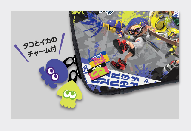 Nintendo Switch専用スマートポーチEVAスプラトゥーン3 B柄 | マックス