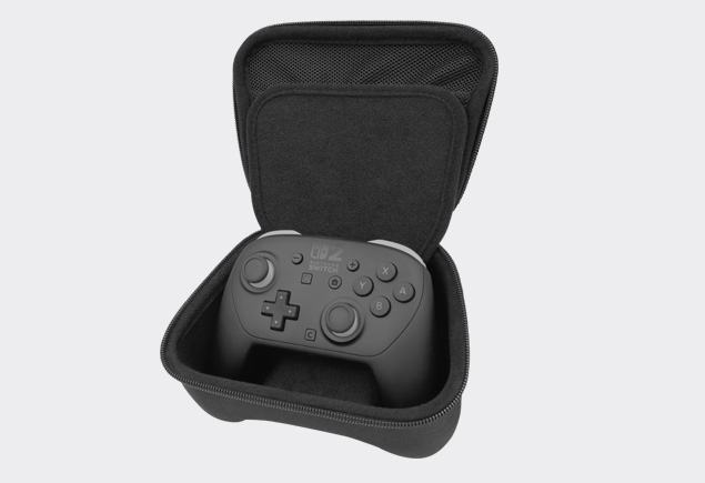Nintendo Switch 2 Proコントローラー用ポーチ ブラック | マックス