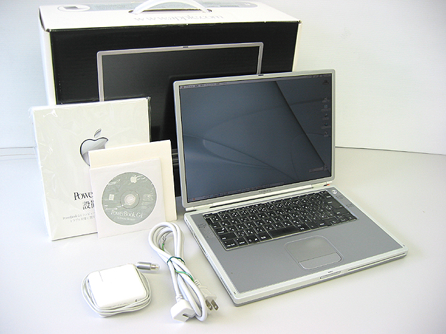 PowerBook G4 Titanium 867MHz 15.2インチ(中古)-Macパラダイス-