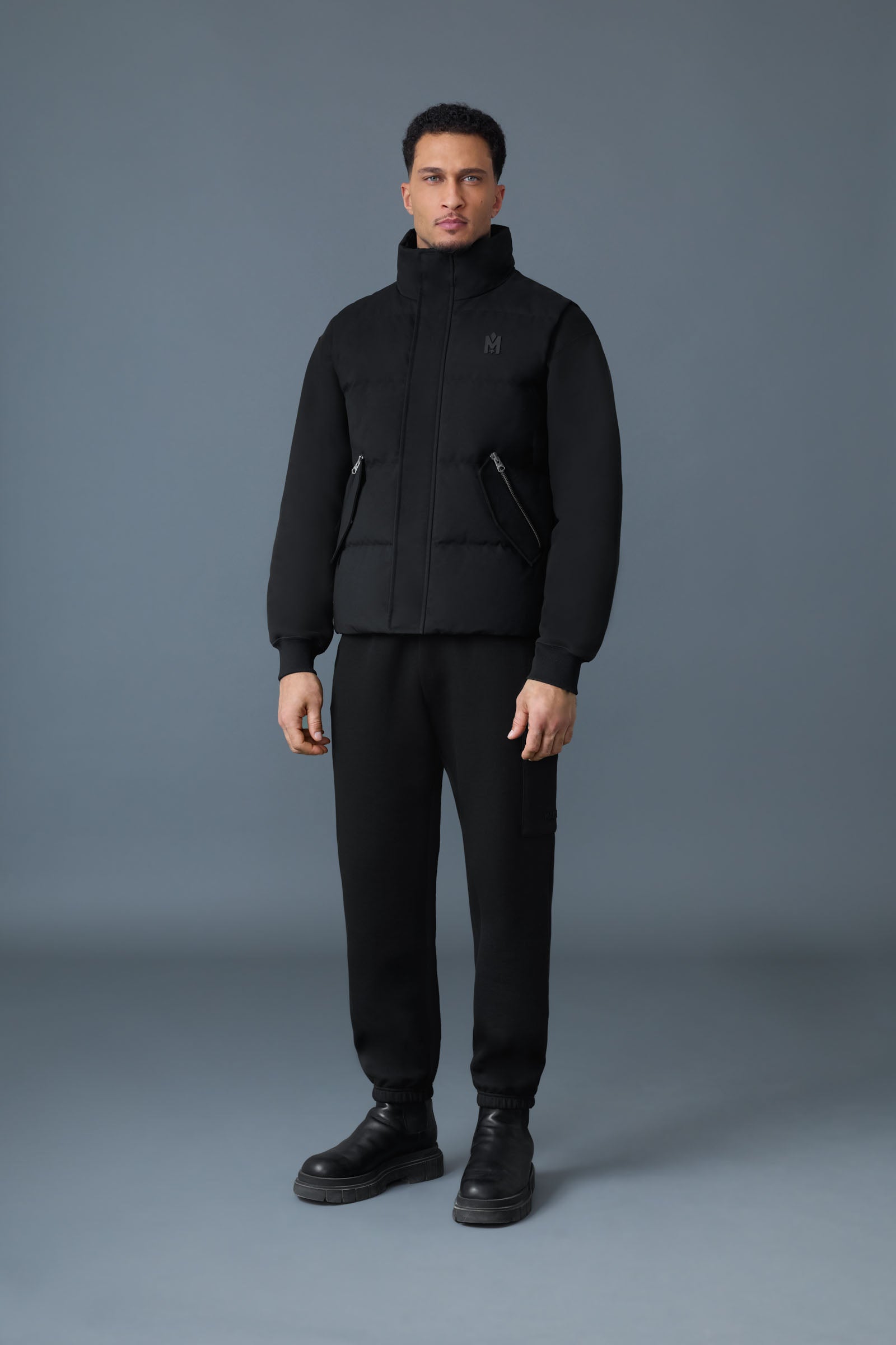 Joseph, Nordic Tech down vest with funnel collar for men | Mackage