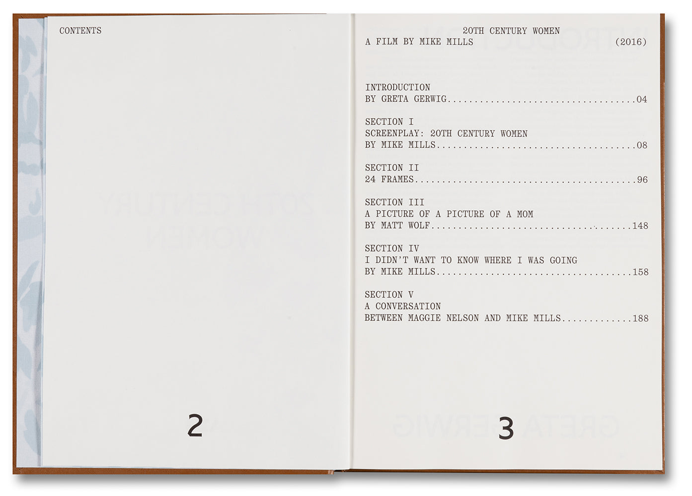 20th Century Women Screenplay Book – MACK