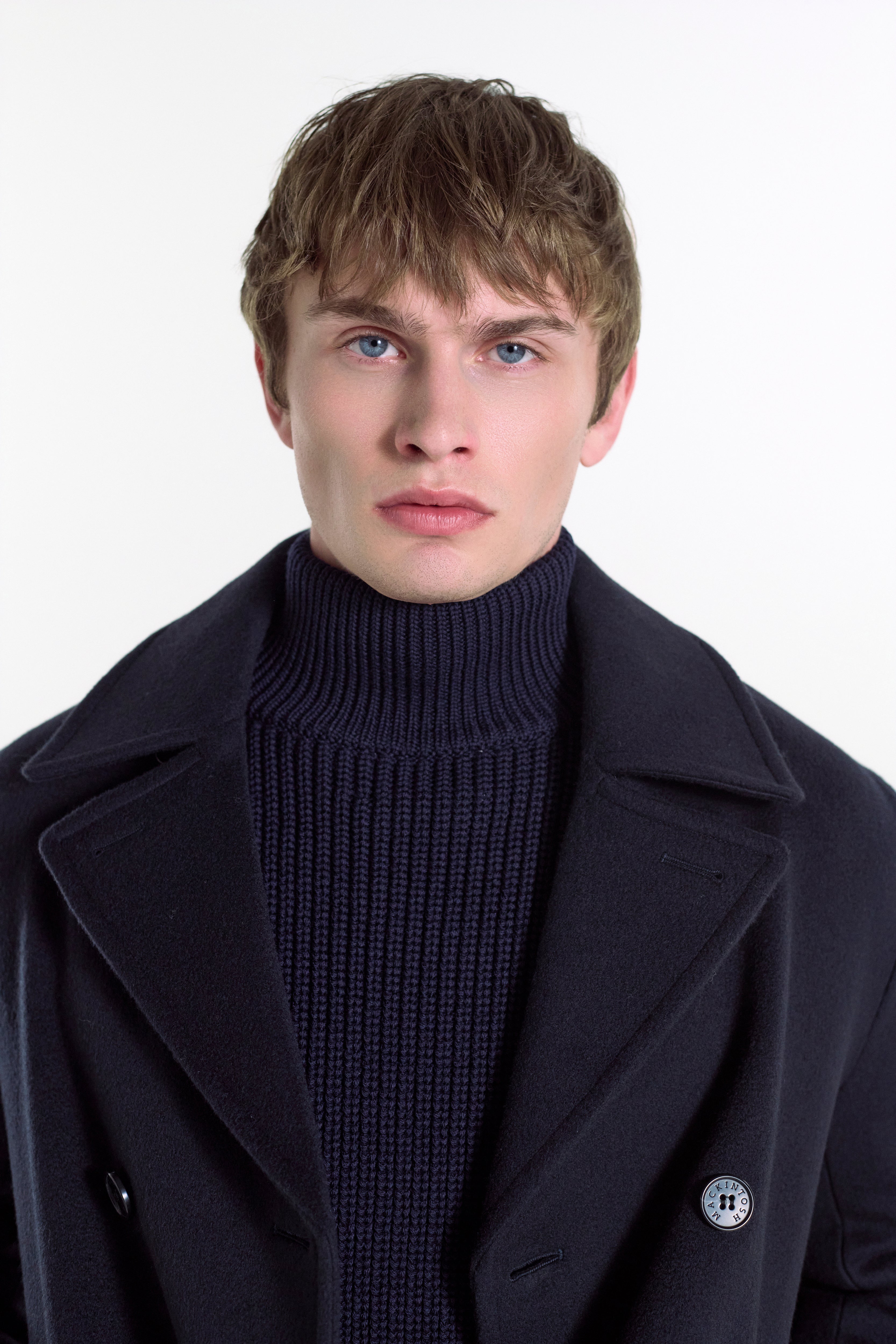 メンズ DALTON - ウール ピーコート – Mackintosh