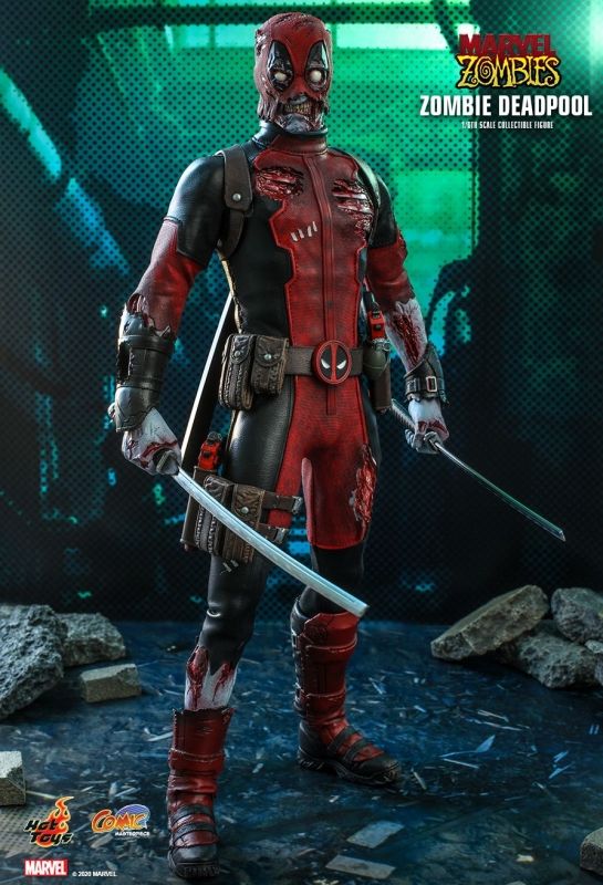Marvel Zombies - Zombie Deadpool Hot Toys - Machinegun