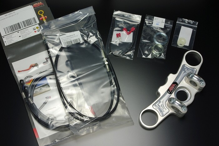 CBR600F（99-06）【PC35】用バーハンドルキット＆バーハンドル化用