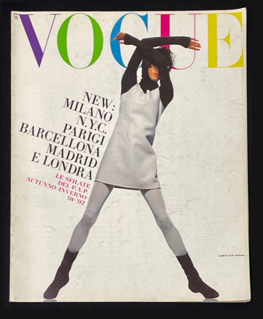 VOGUE Magazine Italia YASMEEN GHAURI Supplement July 1991 PRET A PORTE
