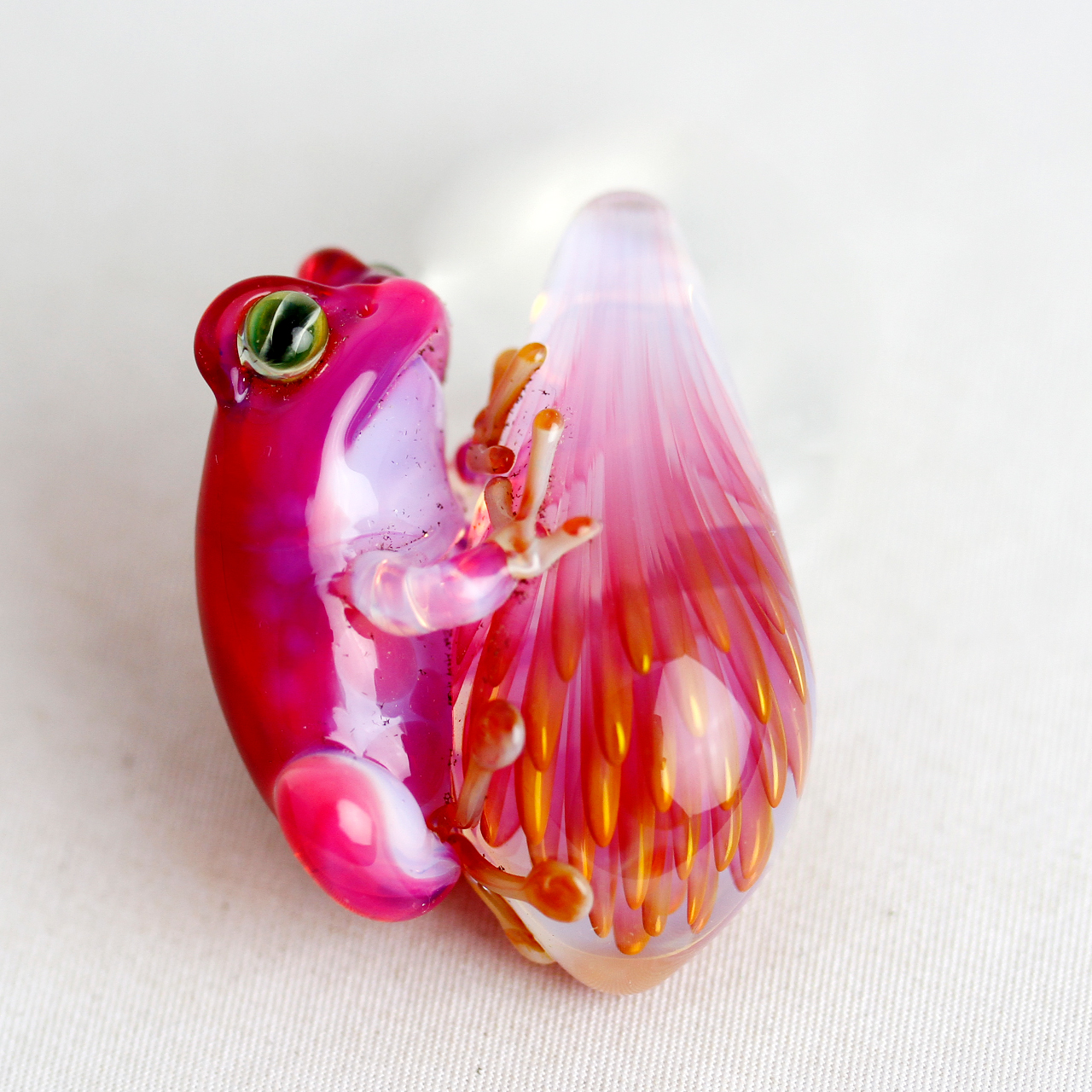 麻覇王（mahao）[ガラス,カエル,シルバー,ネックレス,ブレスレット]