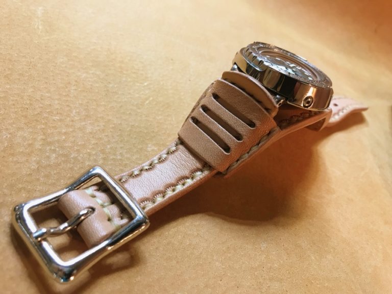 時計ベルトオーダー製作オーダー時計バンド（総手縫い）｜バイカーズ
